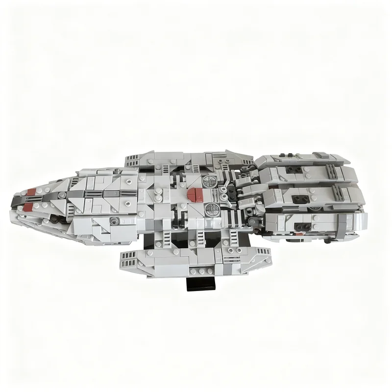 1201pcs MOC Icons Battlestar Galactica Pegasus Two Pack Model Building Blocks Construction Toy Christmas Gift 3D Craft Brick