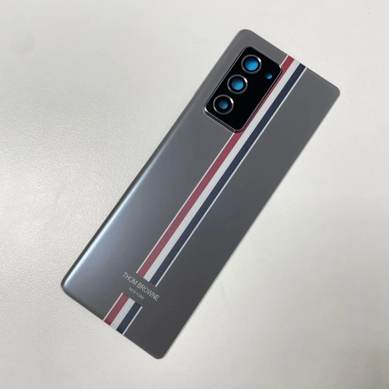 삼성 갤럭시용 후면 유리 배터리 커버 케이스, 폴드 2 5G, 폴드 2F916 THOM, 하우징 교체 부품