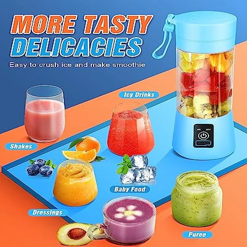 Mini elektrický odšťavňovač přenosné mixér pohár USB nabíjení ovoce oranžová citron mixér pro smoothie šindel kuchyň automatický squeezer