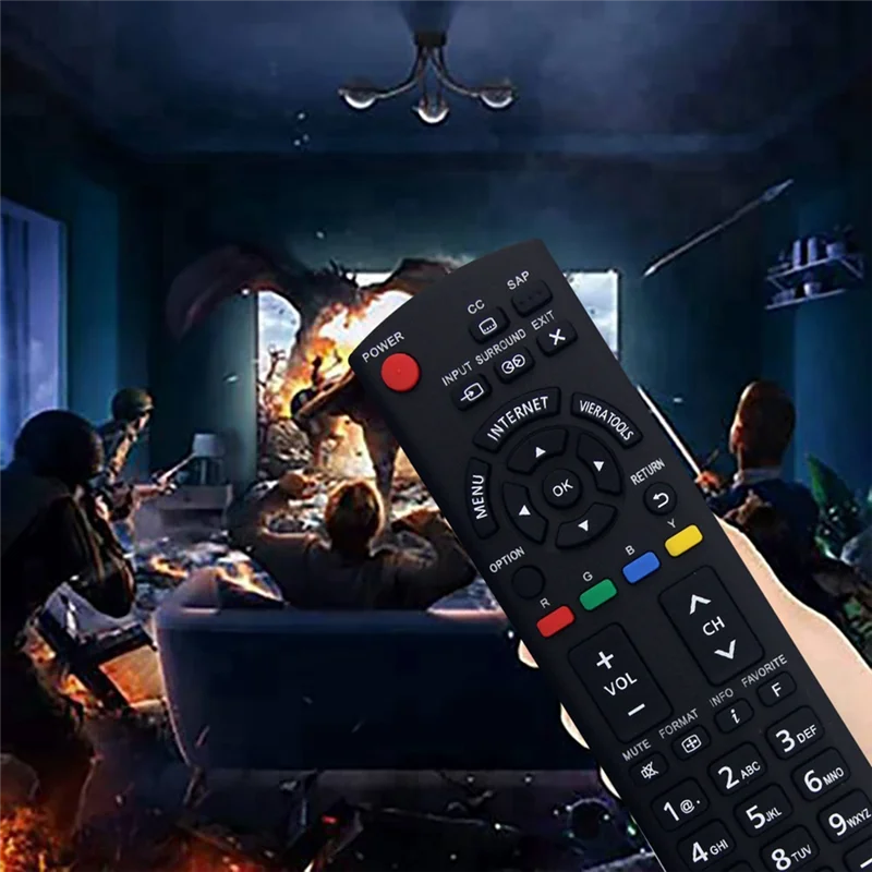 Remote Control N2QAYB000779 yang Diganti untuk Remote Control Panasonic TV N2QAYB000779