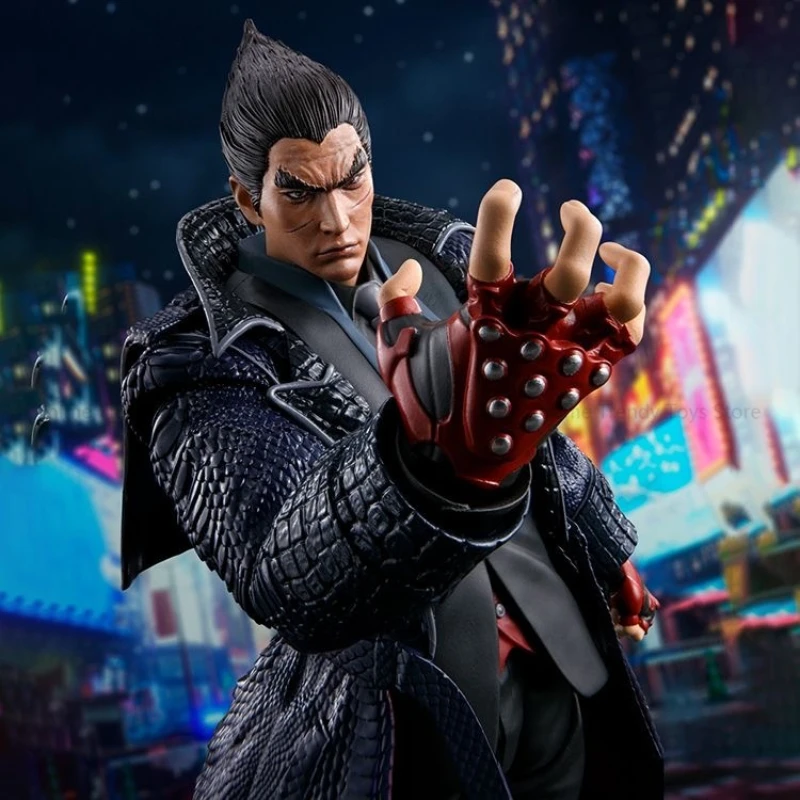 In Stock Original Bandai S.H.Figuarts SHF Tekken 8 Mishima Kazuya Animation Action Figure Toy Gift Model Collection Hobby WY