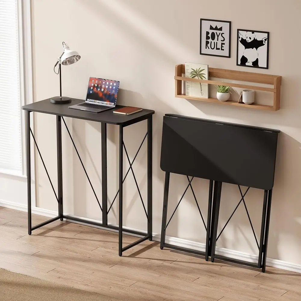 مكتب مدمج 39 قابل للطي للمكتب المنزلي، مكتب قابل للتعديل لاستخدام جهاز المشي