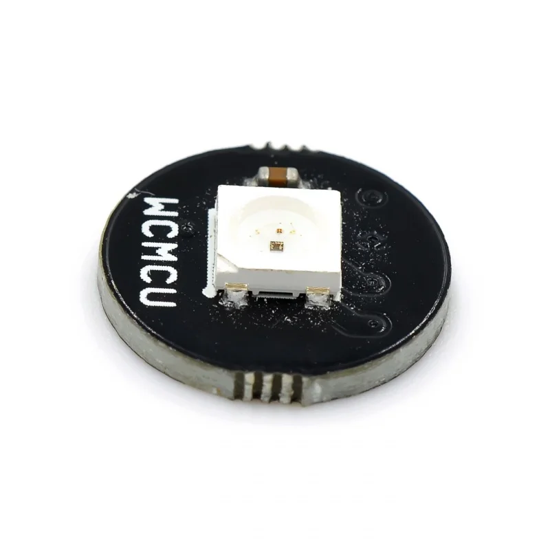 WS2812 1 Buah, 8-Bit, 12-Bit, 16-Bit, 24-Bit, WS2812 5050, RGB LED, dengan Driver Bawaan