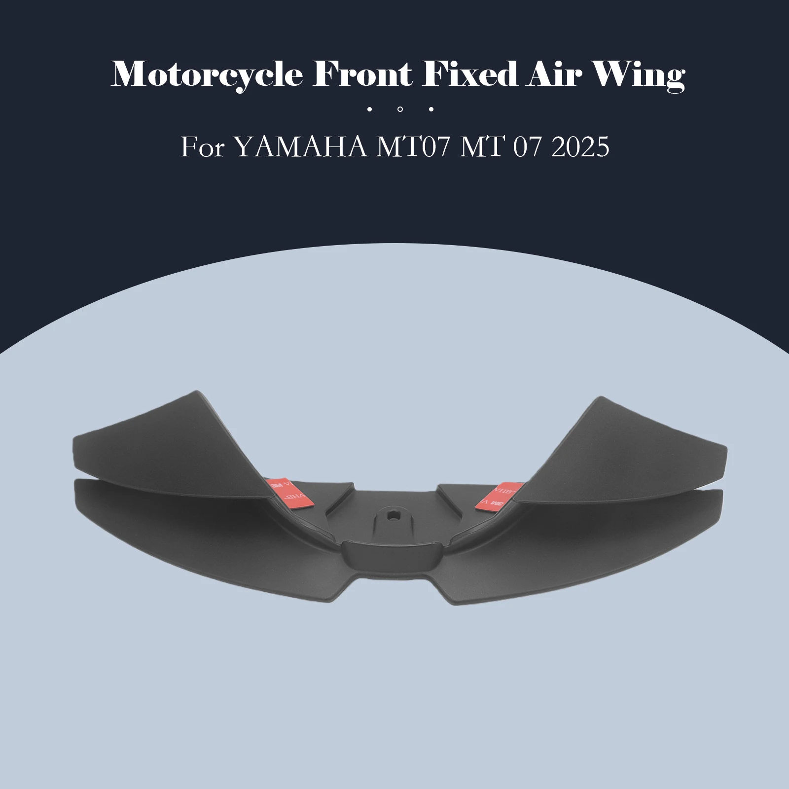 

MT-07 Front Spoiler For YAMAHA MT07 MT 07 2025 Front Lower Lip Wind Wing Aerodynamics Fairing Winglets Motorcycle Accessories
