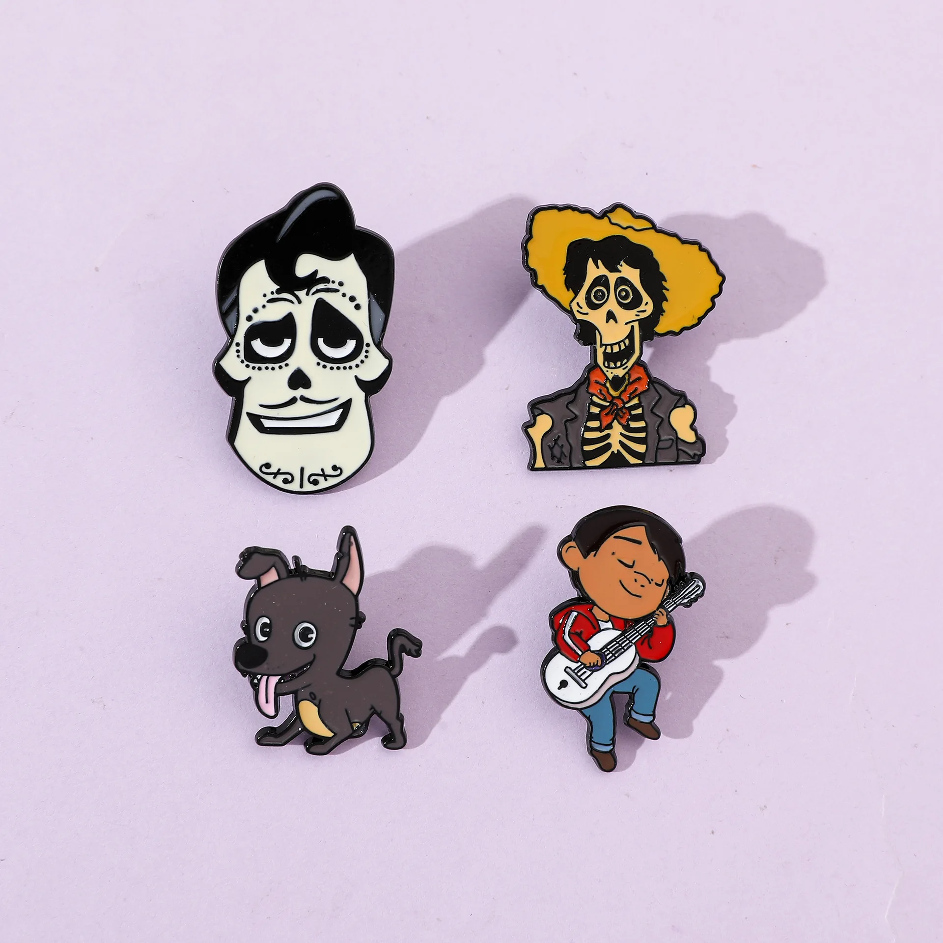 Character Brooch Cartoon Cute Dreaming Musician Metal Badge Small Gift Wholesale Decorative Brooches Backpack Pin Hat Pins Lapel