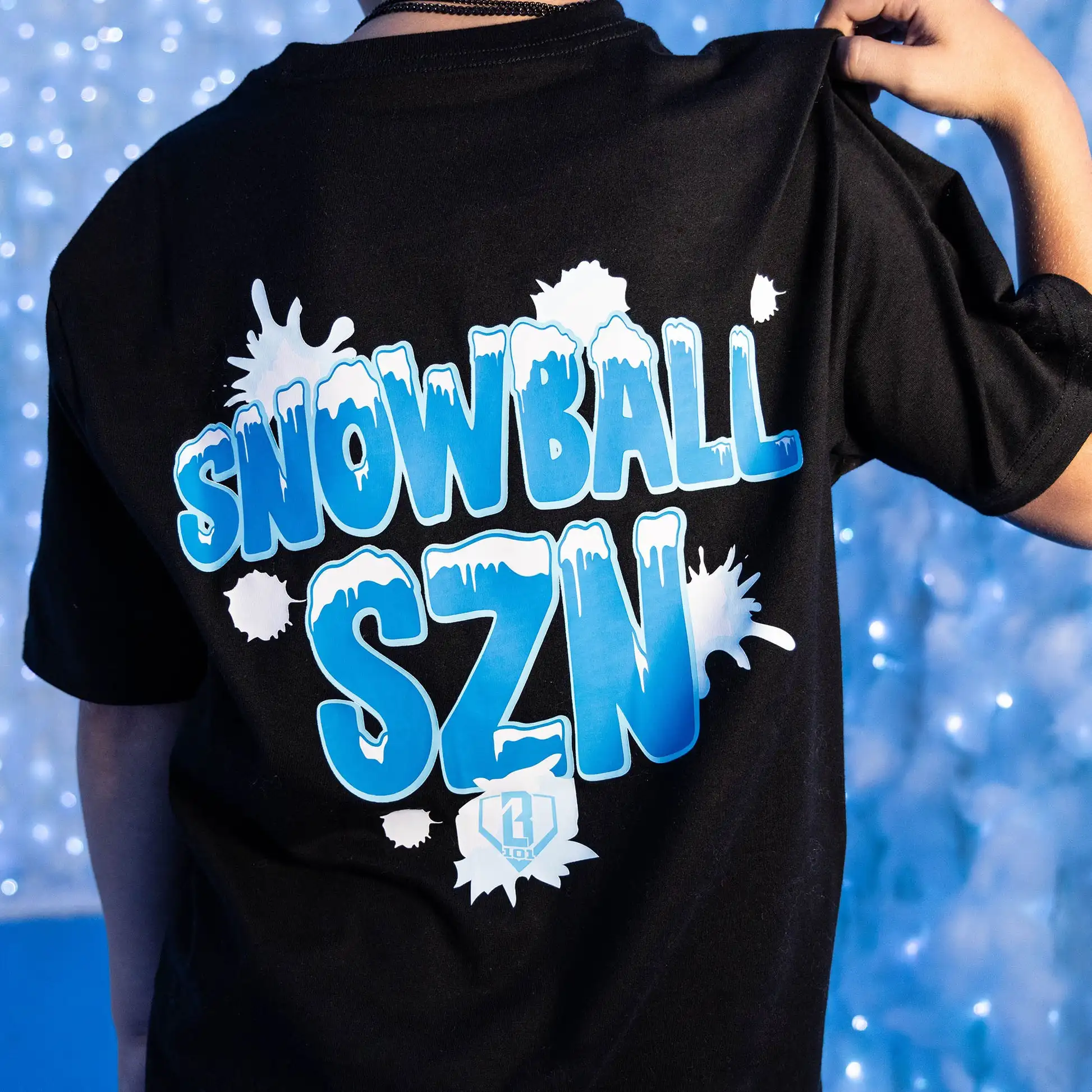 Snowball SZN T-Shirt – Baseball Lifestyle 101, Sommer, neuer Stil, Herren- und Damenmode, Sport-Baumwoll-T-Shirt, Eltern-Kind-Kleidung