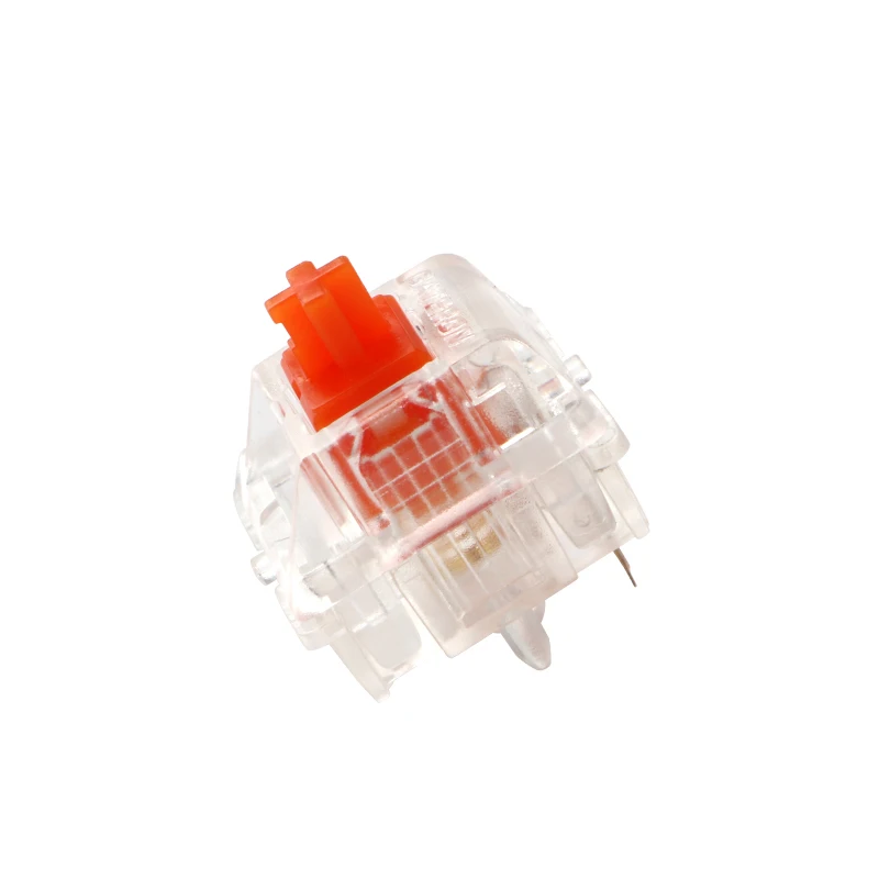 Gateron Healios 63.5g Linear Switch 5 pin Clear Housing Silent Mechanical Keyboard MOD