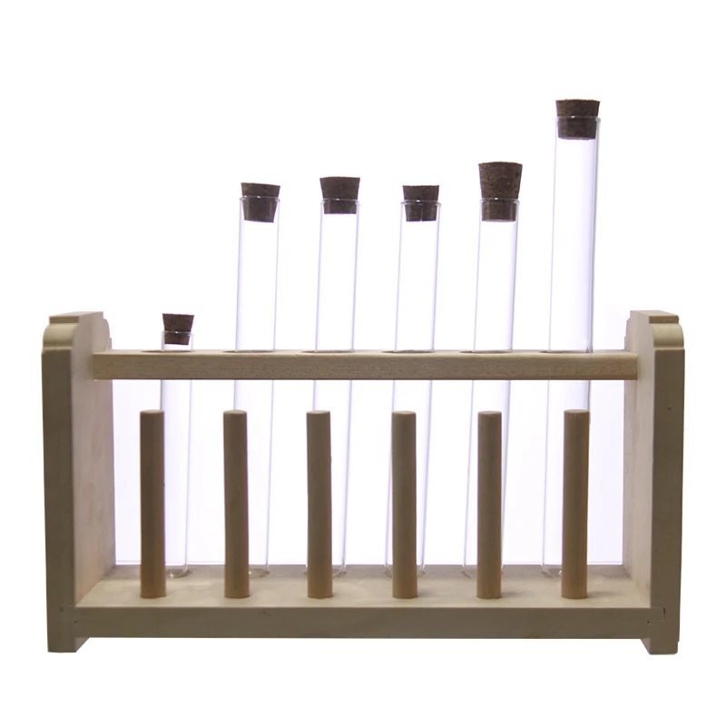 HAITING Borosilicate 10pcs Glass Test Tube 5-100ml Round Bottom For Laboratory Use Thickened Glass Bottle