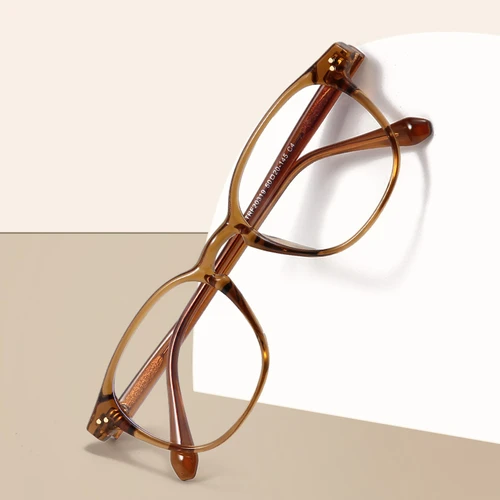 Imagen 2 del producto Gafas graduadas personalizadas para hombre y mujer, lentes cuadradas de 0,5 a 0,75, TR90, antirreflectantes, terminadas para estudiantes, miopía, 6,0