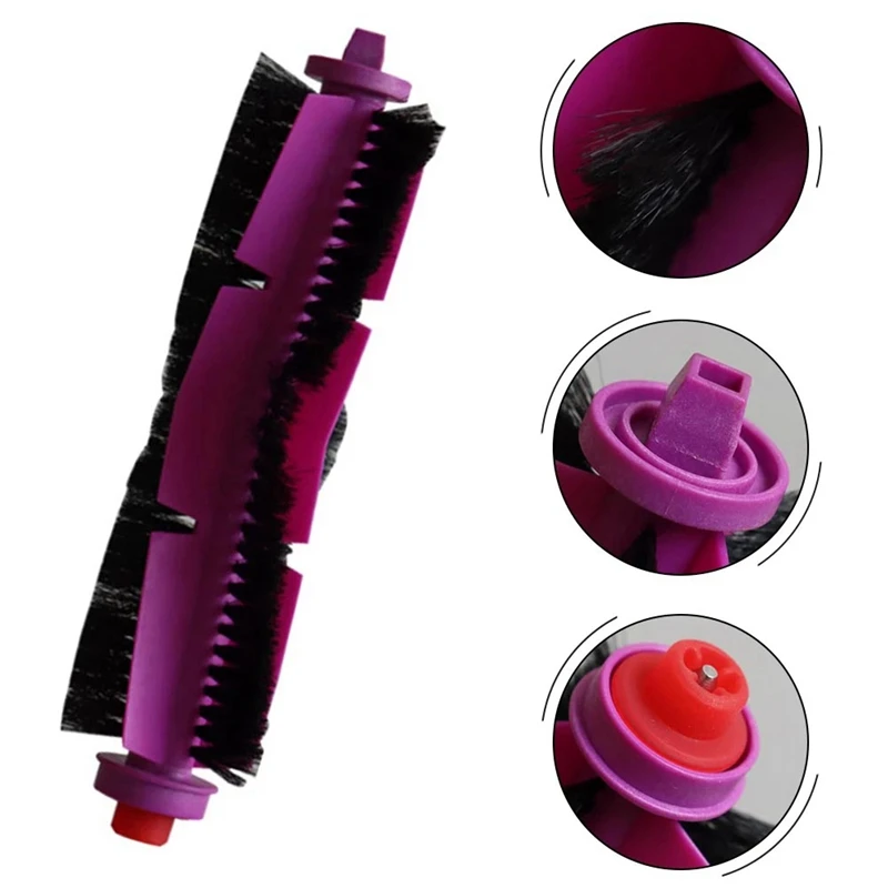 ロボット掃除機アクセサリー,モップクロス,HEPAフィルター,ダストバッグ,メインブラシ,モップ,部品,midea v12,v10,1セット