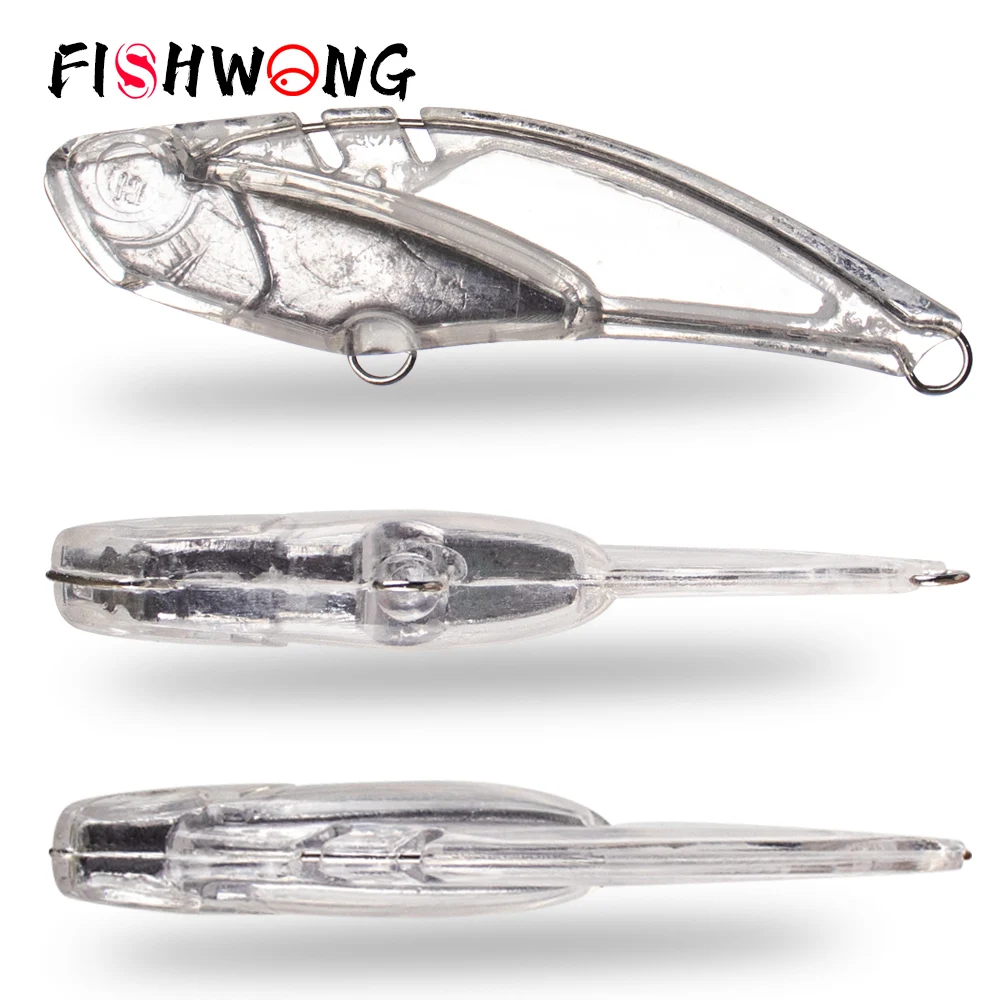 FISHWONG 10 قطعة/الوحدة VIB الفراغات إغراء 7 سنتيمتر 18.2 جرام Lipless cranbait VIB الفراغات الطعم الثابت غرق الاهتزاز لتقوم بها بنفسك الصيد إغراء