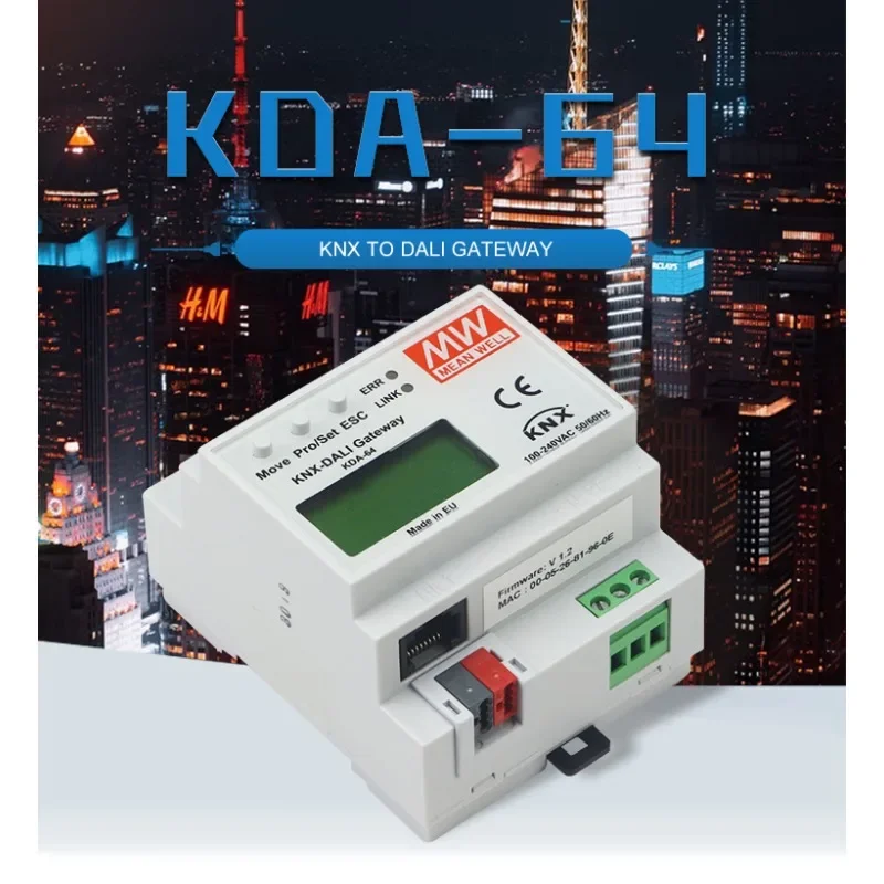 KDA-64 KNX Power Supply Connect A Digital Dali Lighting System To The KNX Installation KNX To