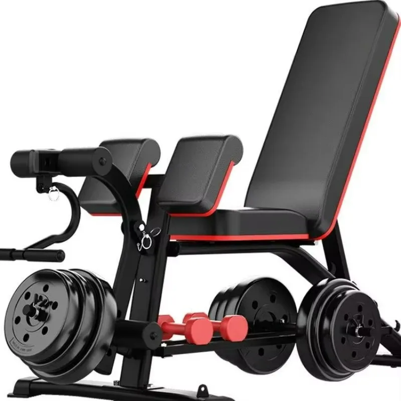 

Adjustable Dumbbell Sit up Bench Foldable Metal Gym Equipment Fitness