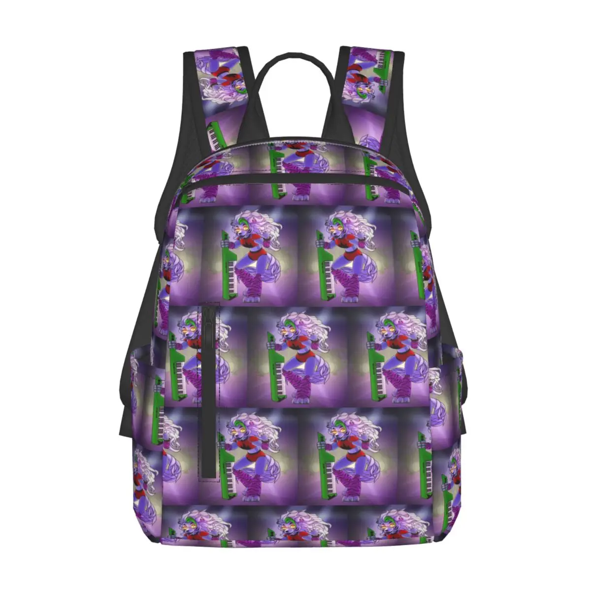 

Roxanne Wolf Backpack Daypack Children BookBag School Bag Shoulder Bags for Men Women