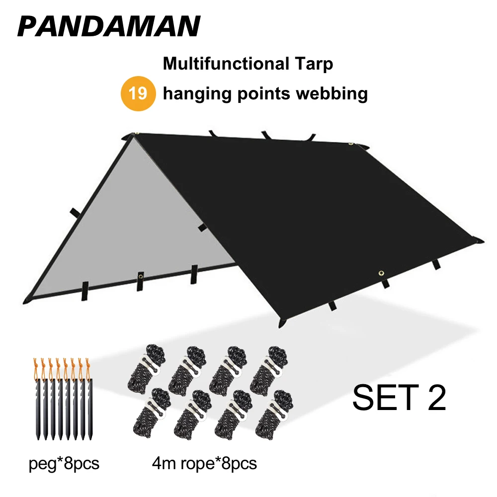 

3x4 м Tarp19 подвесная Ловушка для кемпинга