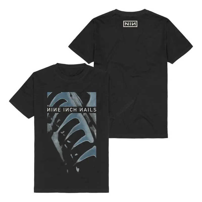 The Downward Spiral Drip Nine Inch Nails T-Shirt Men Women Vintage Metal Rock Band Graphic Tee 100% Cotton Summer Streetwear Top