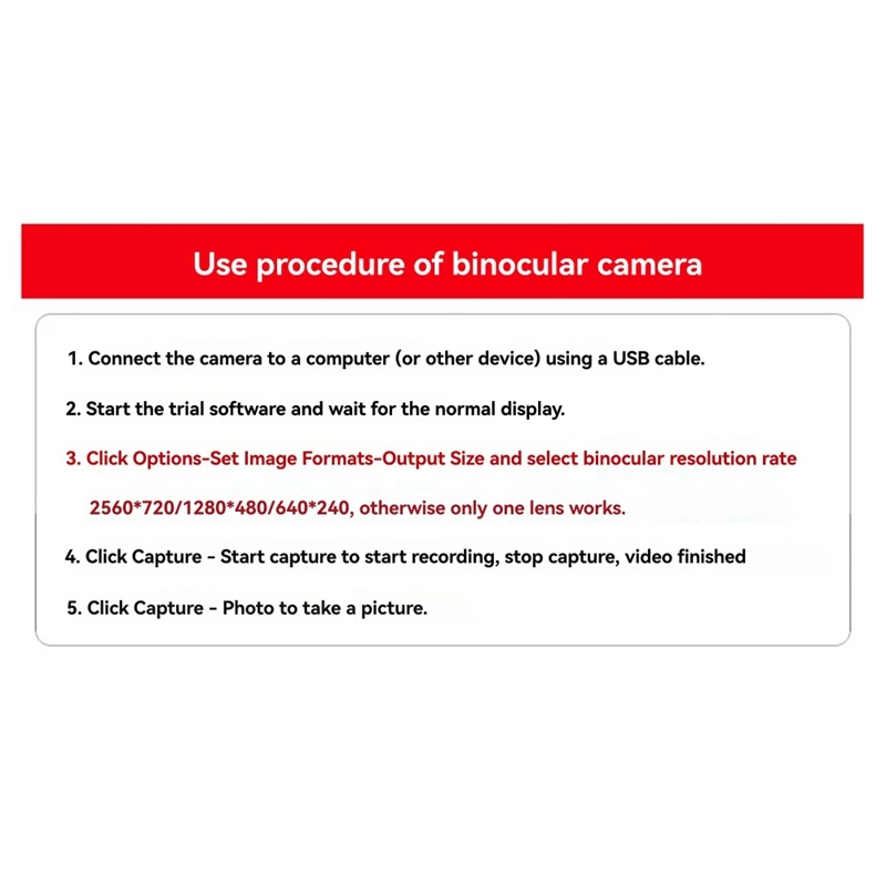 100 Degree Dual Camera Module OV9732 1MP 2.1Mm Dual Camera Module Manual Focus For Winxp/7/8/10 Linux/Android