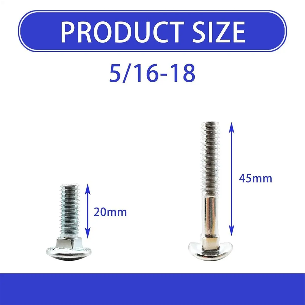 AA25 Replacement Parts Universal T Handle Bolts 4 Bolts 2 Handles for Most Lawn Mowers Snow Throwers