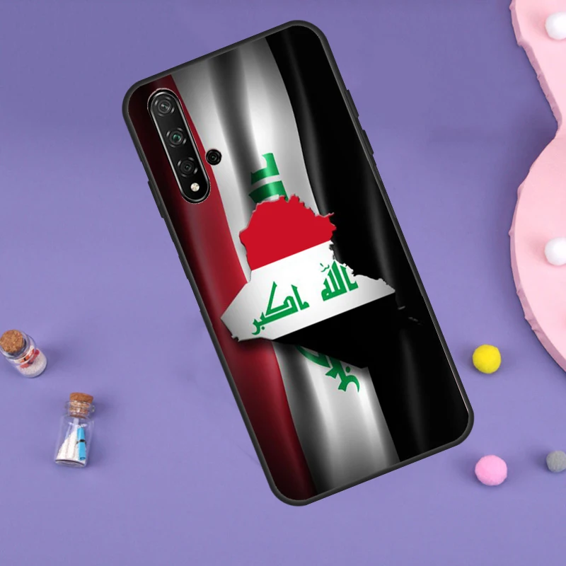 Iraqi Iraq National Flag Case For Huawei Nova 10 9 SE 11 Pro 11i 8i 7i 3i Y60 Y61 Y70 Y90 Y91 P20 P40 P30 Lite Cover