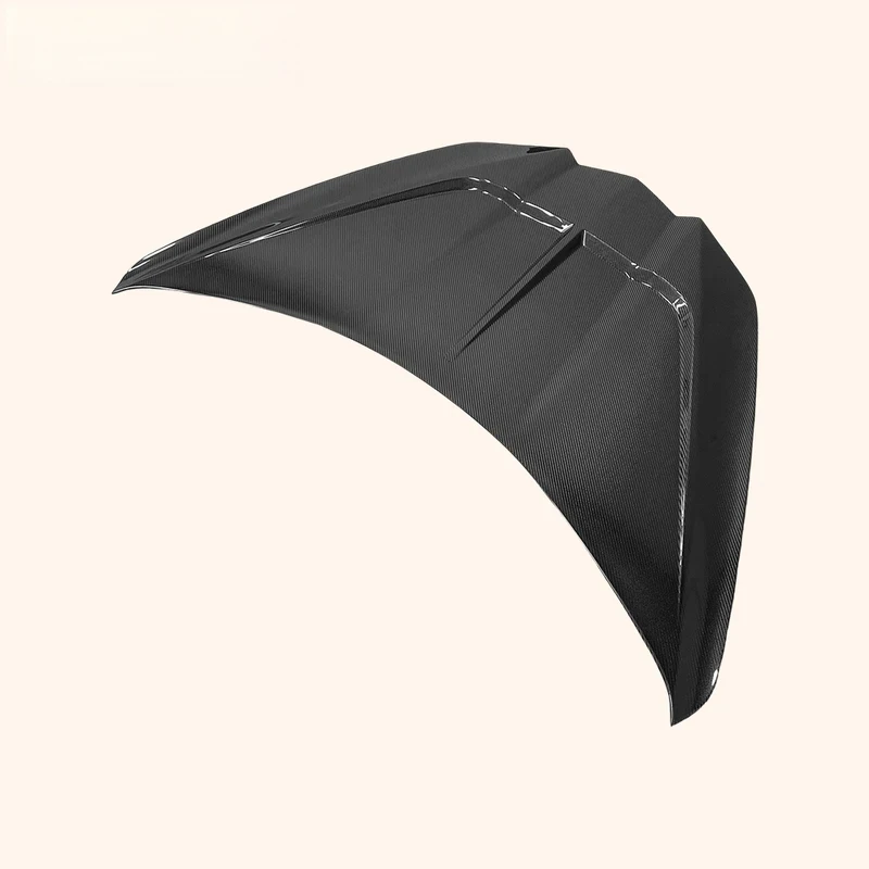 High Quality ZR3 Style Carbon Fiber Front Vented Cooling Hood Sports Car 2020-2024 Gloss Easy Installation Exterior P