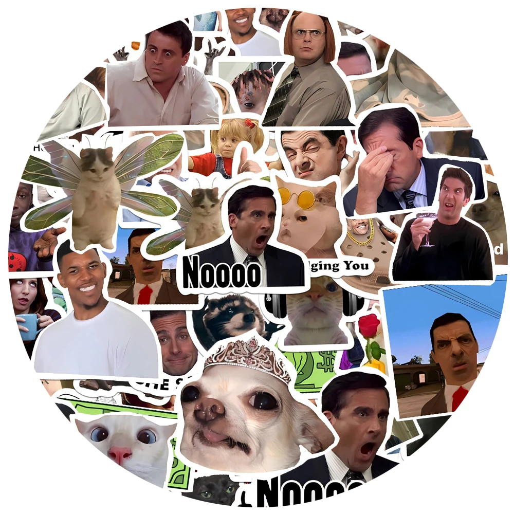 10/30/50/100 قطعة برنامج تلفزيوني كلاسيكي شخصية ميمي ملصقات مضحك الكتابة على الجدران الشارات Skateboard بها بنفسك سكيت دفتر الهاتف ملصق مضاد للمياه #2