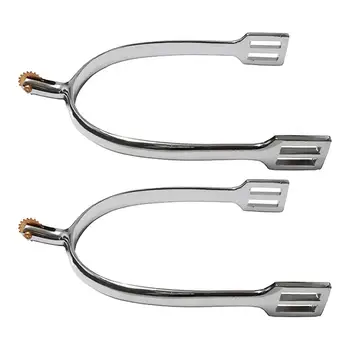 Edelstahl Spurs Rotierende Getriebe Spurs Reitausrüstung Pferdesporn Spurs Cowboystiefel Damen Cowboy Spurs Herren Zinklegierung Für