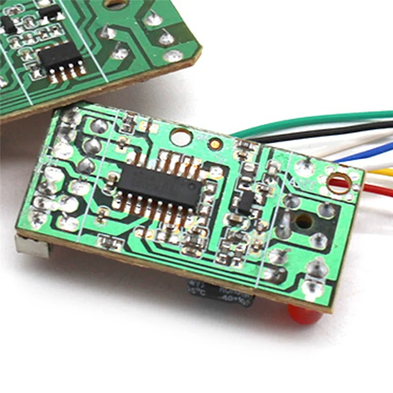 B92B-4CH RC Telecomando 27Mhz Circuito PCB Trasmettitore e Scheda Ricevitore Con Antenna Sistema Radio Per Auto