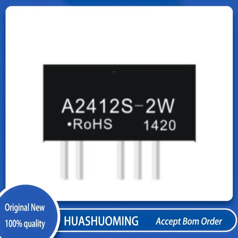 10Pcs/Lot   NEW  A2424S-2W A2424S SIP-524V 24V  A2412S-2W A2412S   24V to 12V A2415S-2W A2415S 24V to 15V SIP-5