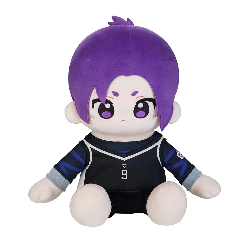 

40cm Official Blue Lock Bachira Meguru Isagi Yoichi Nagi Seishiro Mikage Reo Chigiri Hyoma Itoshi Rin Plush Doll Pillow Plushie