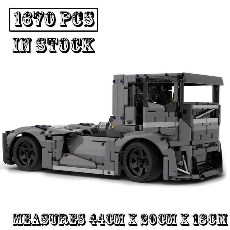 

New MOC-152582 The Iron Knight Heavy Truck Fit 42156 Building Block Bricks Assembly Model Kid Educational Toys Birthday Gifts