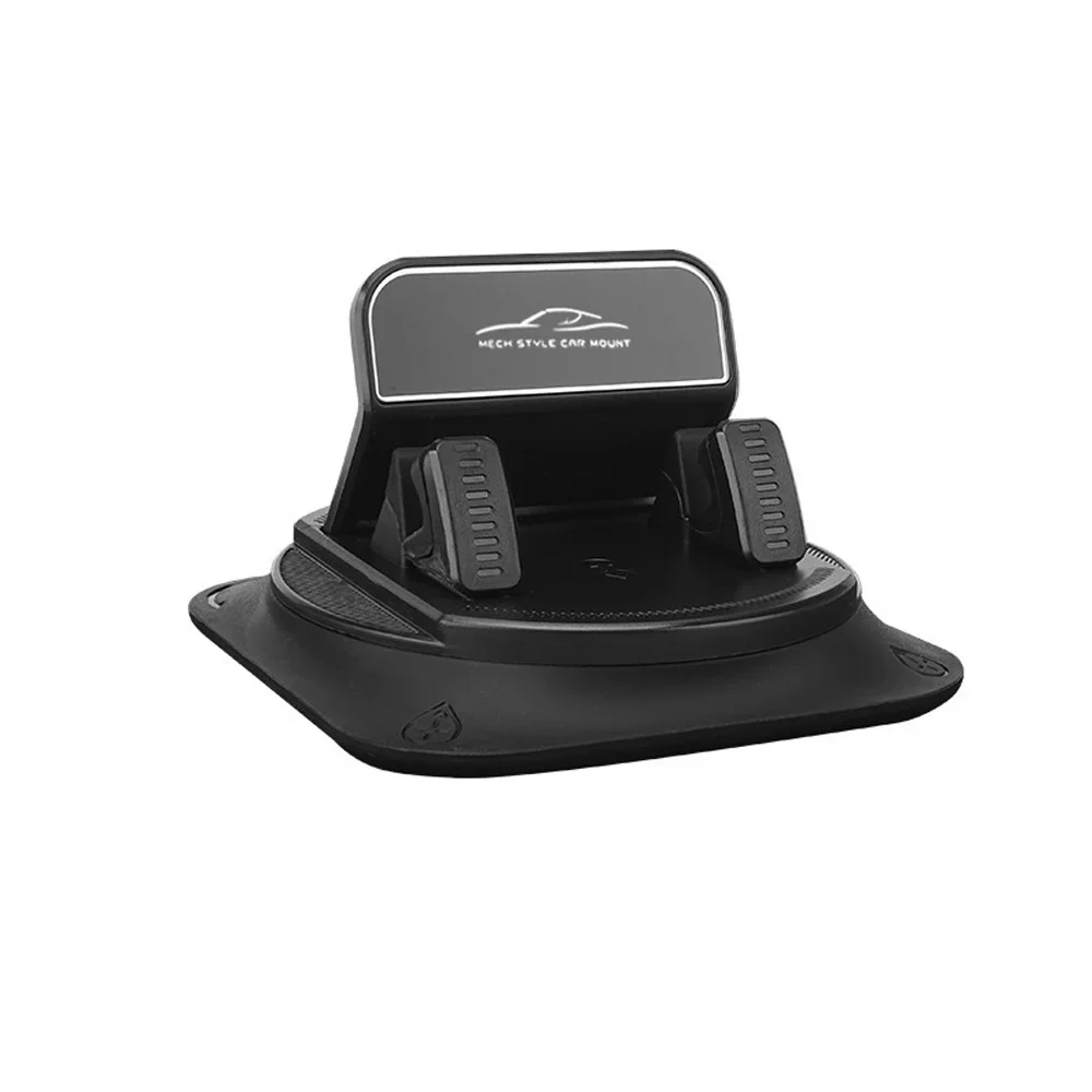 Car Phone Mount Anti Slip Silicone Dashboard Phone Holder 360-Degree Free Rotation Universal Head-Up Navigation Holder