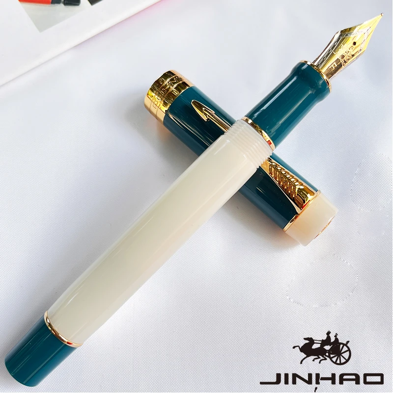 1 PCS JINHAO Century 100 hoogwaardige Klassieke Ontwerp Plastic Materiaal Pijl Clip Iridium Kalligrafie Inkt Pen