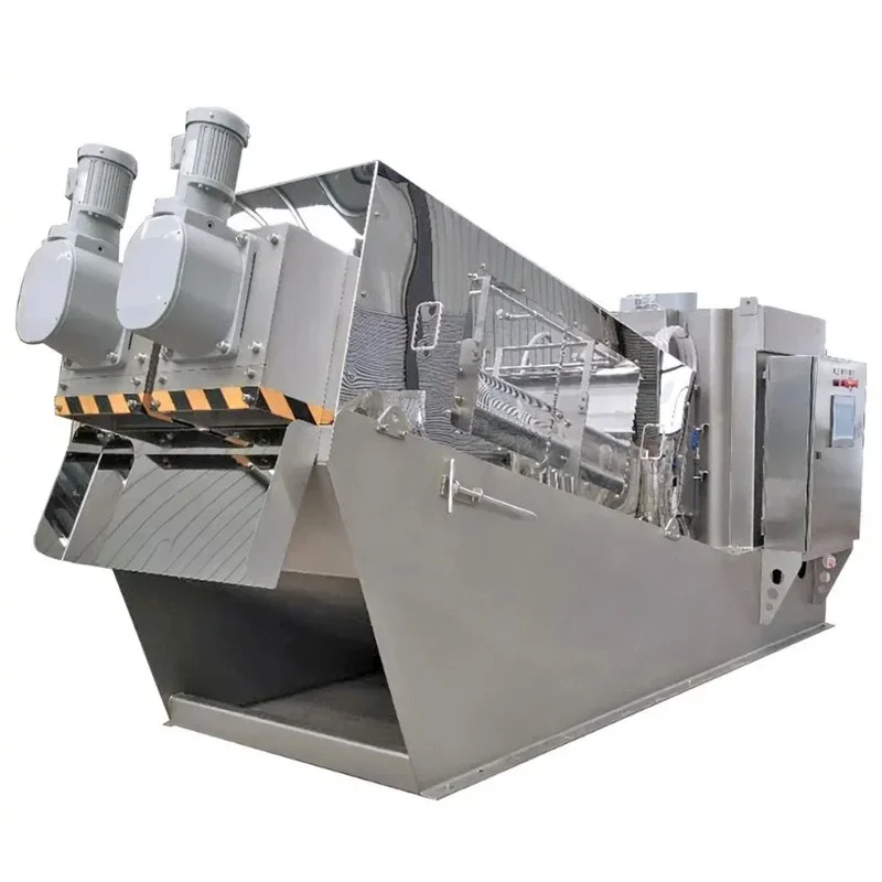 

Stacking screw sludge dewatering machine Sludge dewatering stacking screw stacking machine