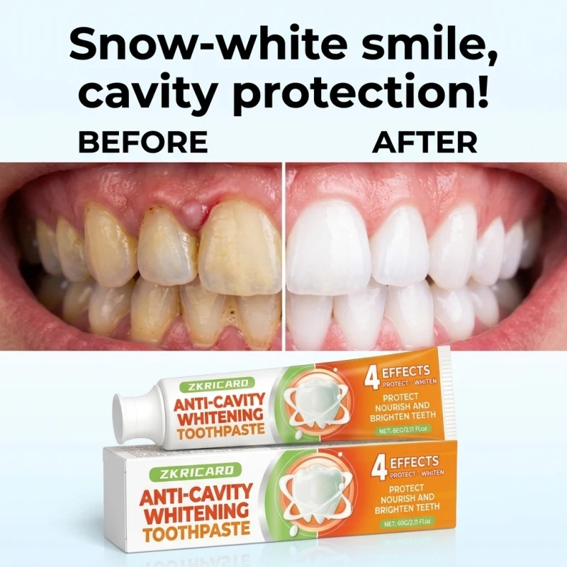 Anti Decay Toothpaste for Whitening Fresh Breath