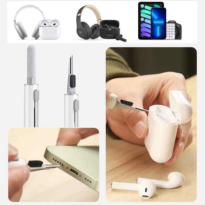 Mobile Phone Charging Port Dust Plug Cleaning Kit for iPhone iPad IOS Samsung Xiaomi Type C Speaker Dust Mesh Cleaner