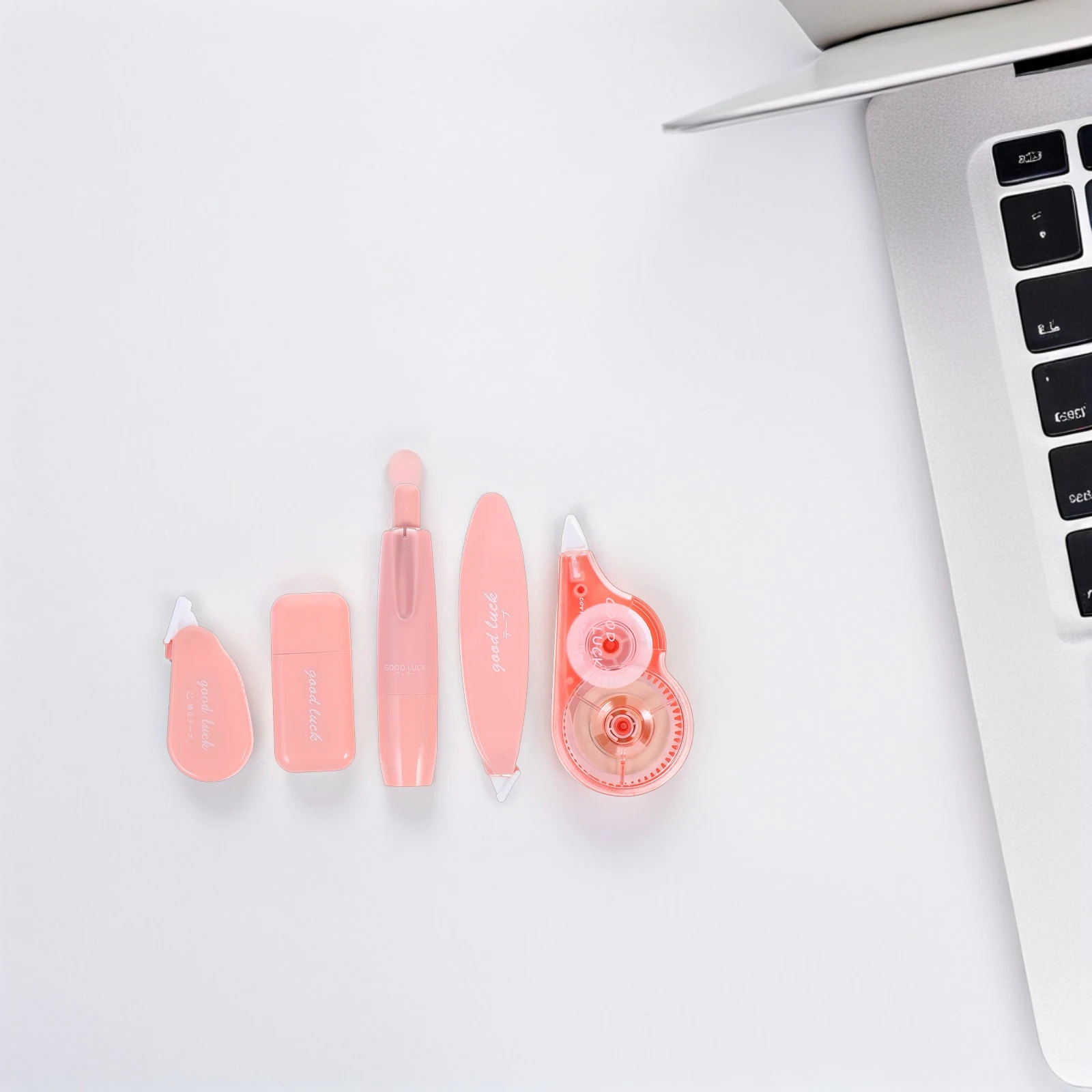 

5pcs Correction Tape Set Multifunctional Silent Roller PET Material Portable for Office Study Japanese for Crafting