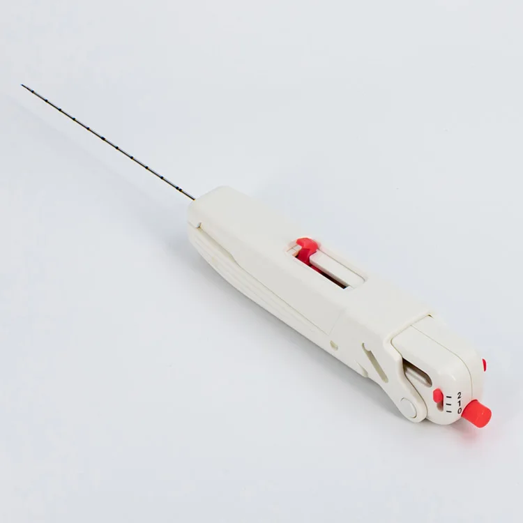 Multi-size Disposable  Device, plastic steel one-click firing instrument for clinical tissue sampling surgery
