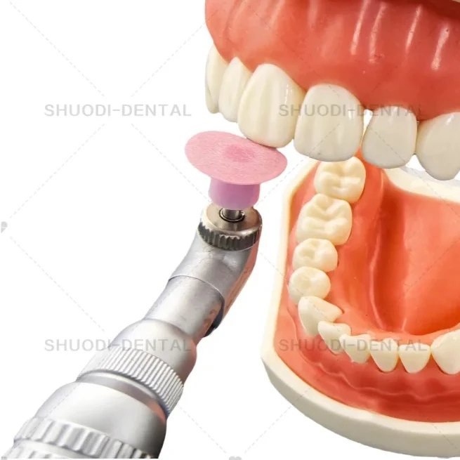 

48pcs/pack Lab Super-Snap Rainbow Technique Finishing and Polishings Materials Lab Orals Resins Polishing Disc Mandrel Set