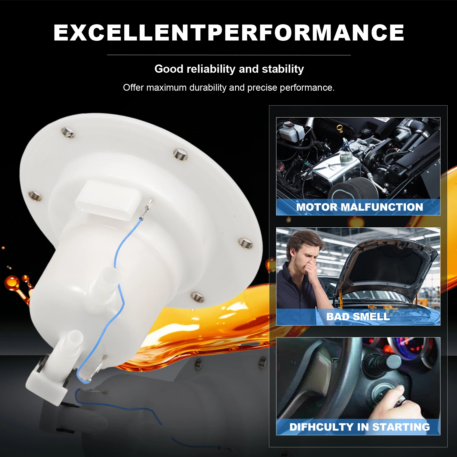 Fuel Filter Assembly Fit for W463 G500 G550 G65 G63 SL63 SLS AMG Models Replacement 1724700490 A1724700490