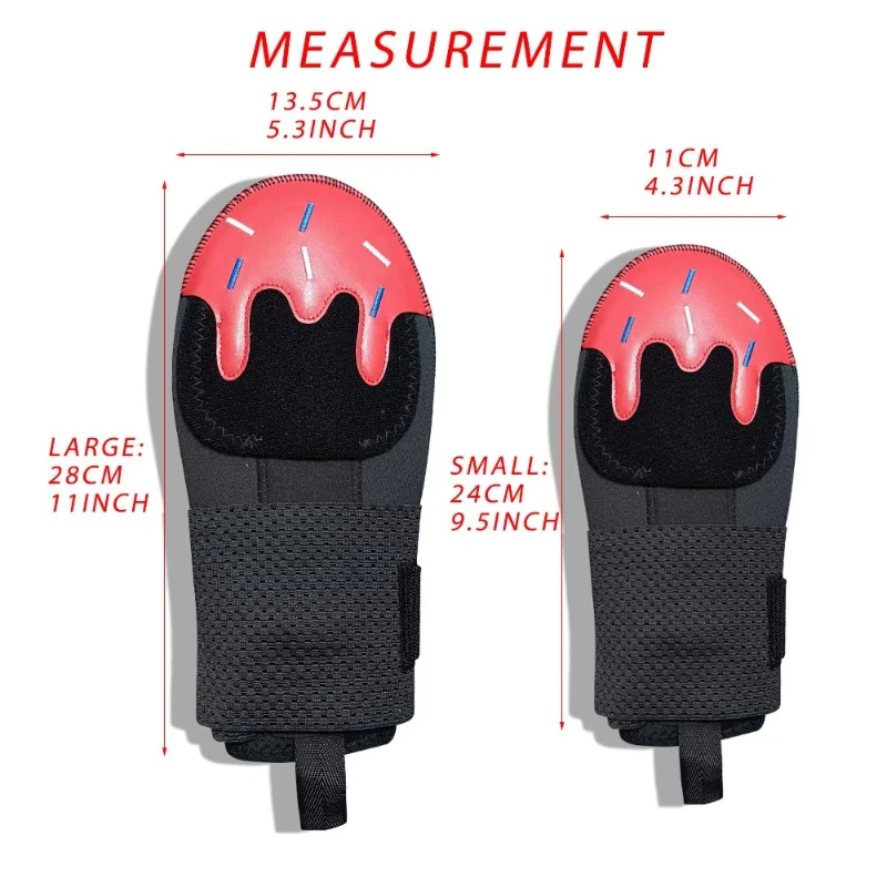 

Cream Design Adult Youth Neoprene Baseball Sliding Gloves Hand Guards