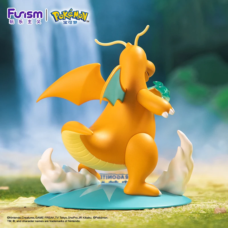 Pokémon Peripheral Dragonite Toys Trendy Figurines Desktop Ornaments Children's Collectibles Gifts