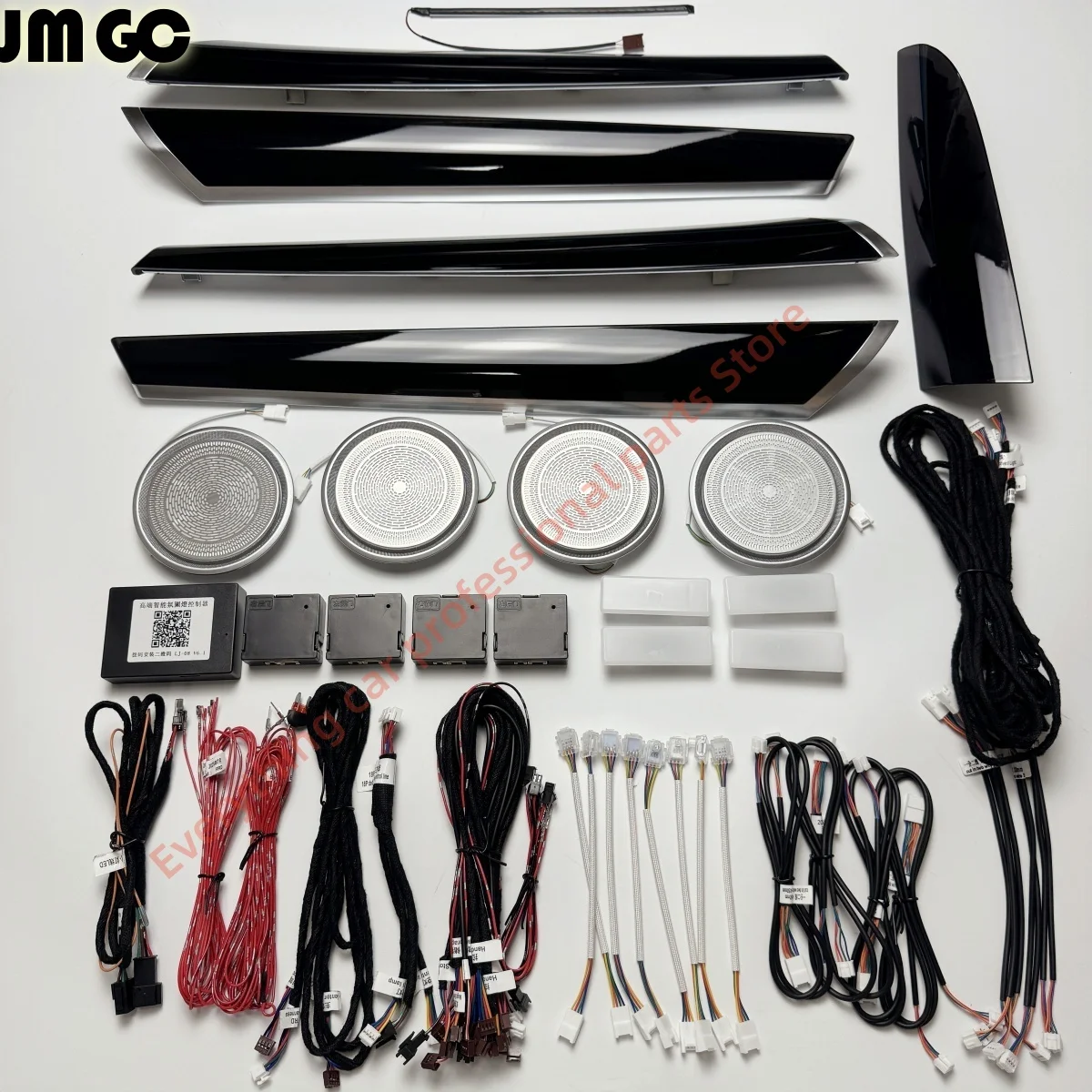 Car LED Ambient light for BMW X3 F25 X4 F26 Interior light guide panel Dynamic 64-color Atmosphere modification Screen APP contr