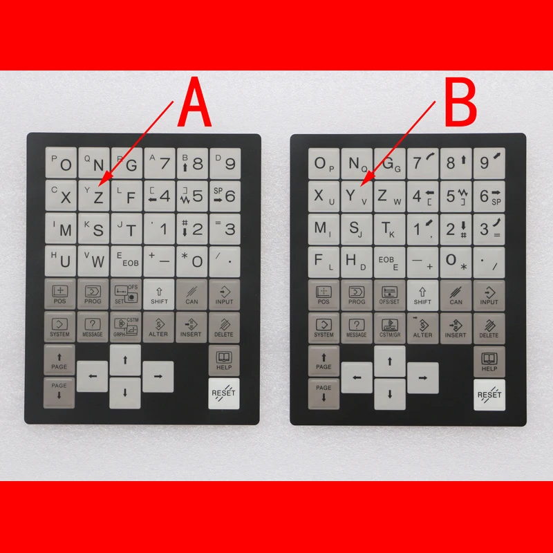 A02B-0319-B500 -- Membrane switches Keyboards Keypads