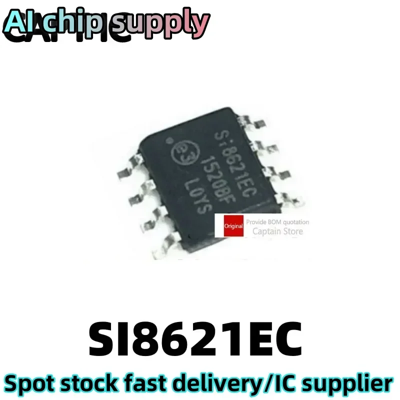 5PCS SI8621 SI8621EC SI8621EC-B-ISR Patch SOP8