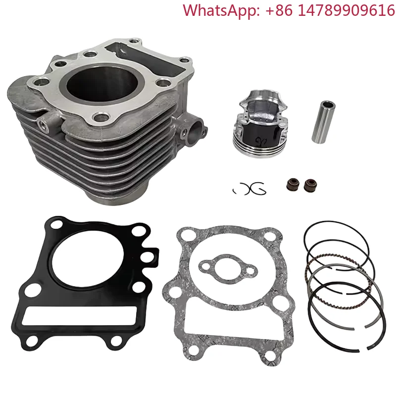 Neptune HS125T AN125 Red Blue Giant Lucky Star High Performance Engine Replacement Parts 52MM Cylinder Piston Kit
