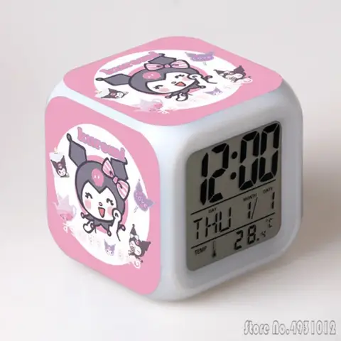 6 best sales Kuromi-klocka - №3