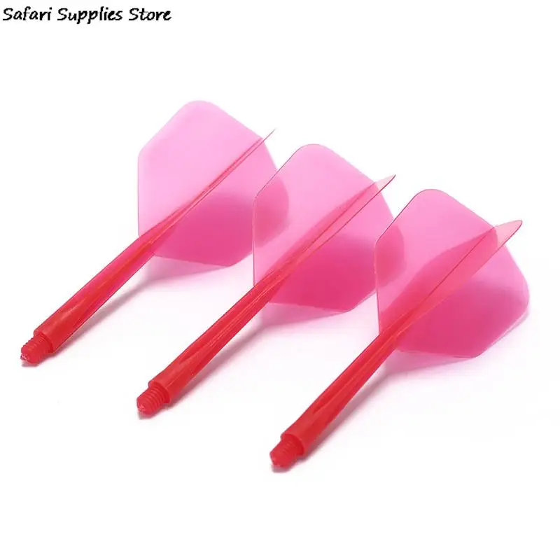 3PCS/Lot Professional Durable Anti-fall 75mm Plastic Darts Flights 6 Colors Dart Flights 2BA Screw Soft In-one Dart Flight image 6