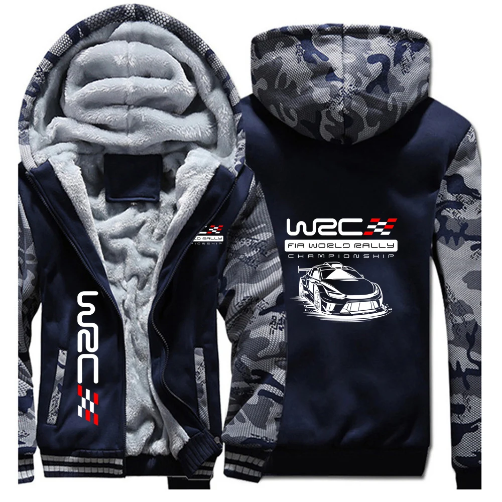 World Rally Championship WRC Exquisite Details Tailored Fit Intermediate Color Matching Designer Zipper Coat Hoodies Jacket