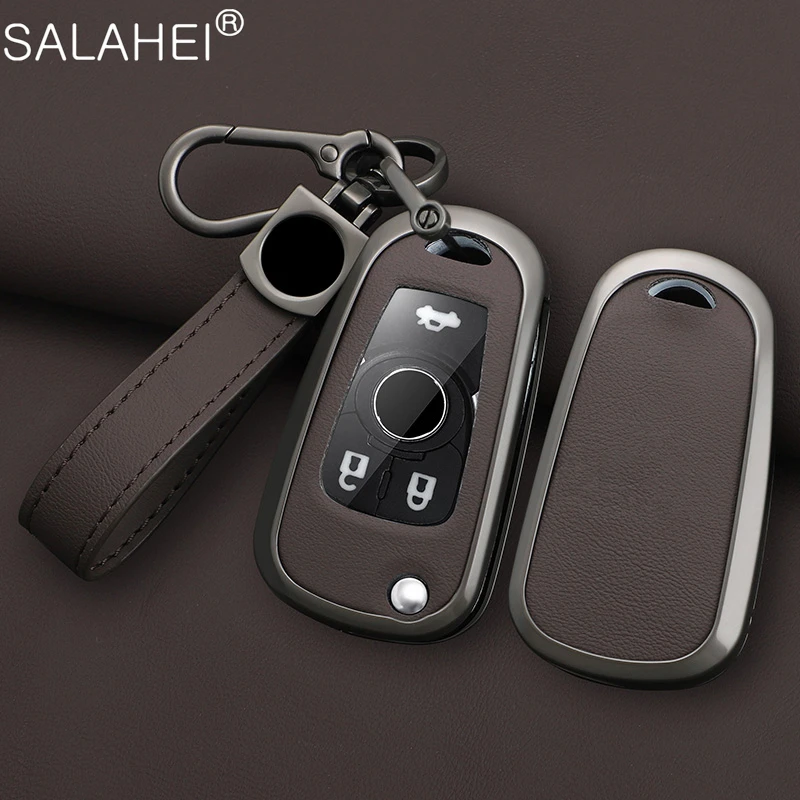 

Zinc Alloy Car Key Case Cover Shell Holder For Buick Verano ENCORE GX GL6 Old Excelle GT Opel Vauxhall Astra K Corsa E Accessory