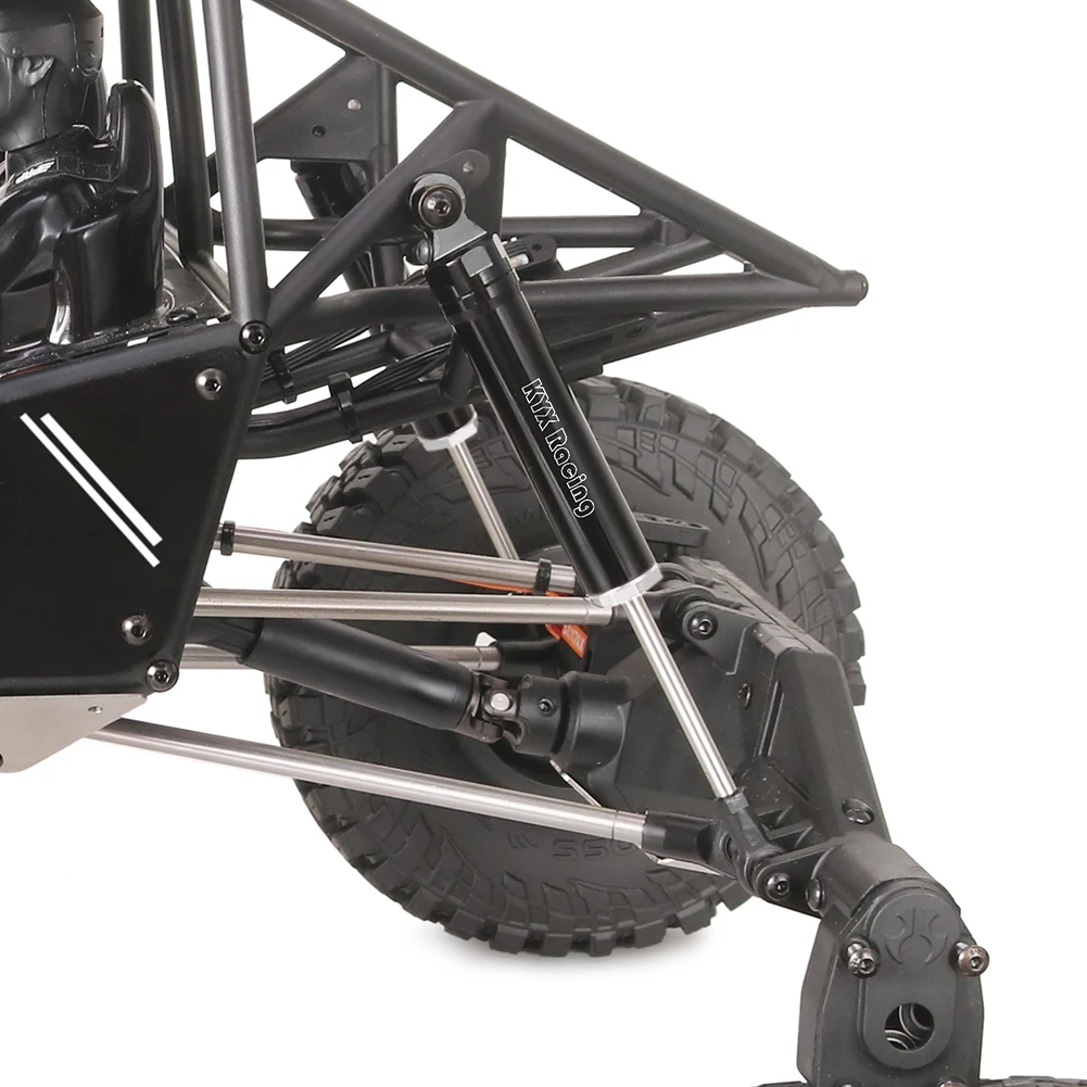 Amortiguador trasero delantero de aluminio KYX Racing, piezas mejoradas, accesorios para coche trepador de control remoto Axial AXP8 Gilamon 1/8